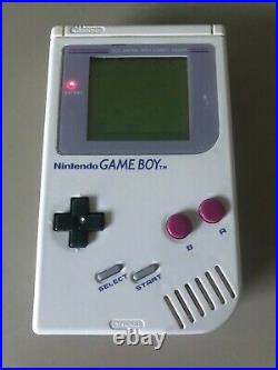 Nintendo Game Boy (DMG-01) Original Classic Grey Boxed/Retro/1990s/Rare/AUS