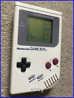 Nintendo Gameboy Retro Game Boy Original BOXED 1989 Console DMG-01 RARE