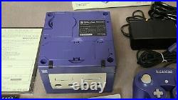 Nintendo Gamecube NGC Console Purple Korean Version Original Box Set Ultra Rare