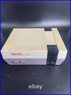 Nintendo NES Action Set Home Console Complete In Box! Rare Great Condition