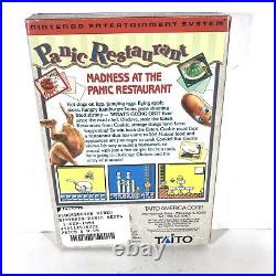 Nintendo Panic Restaurant NES BOX only original Great Condition RARE