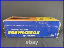 Normatt Products Polaris Mustang Snowmobile Vintage Toy Original Box WORKS Rare