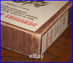 ORIGINAL D&D WOODGRAIN BOX 1975 3rd PRINT + extras RARE Gygax / Arneson