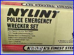 ORIGINAL NYLINT POLICE EMERGENCY WRECKER No. 1130 FACTORY SEALED 1970s RARE