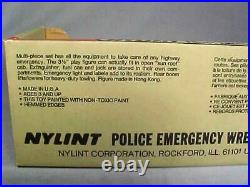 ORIGINAL NYLINT POLICE EMERGENCY WRECKER No. 1130 FACTORY SEALED 1970s RARE