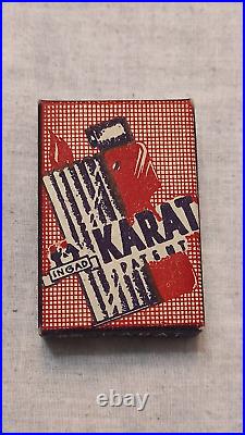 ORIGINAL Rare German Wehrmacht LIGHTER WWII WW2 KARAT + Orig. BOX