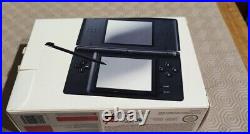 Official Black Nintendo DS Lite, in original box, with inserts, Rare