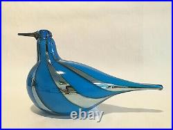 Oiva Toikka bird Taivaanvuohi art glass design Birds by Toikka Iittala BOX! RARE