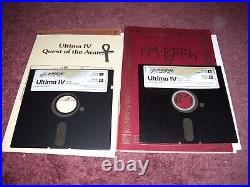 Origin Ultima IV 4 Quest of Avatar APPLE II Computer Game Big Box PC RARE