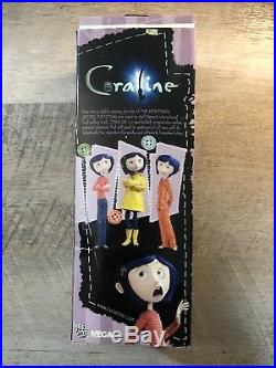 Original Coraline Doll Rarest of Rare! 7 NECA Bendy Doll in Pajamas With Box