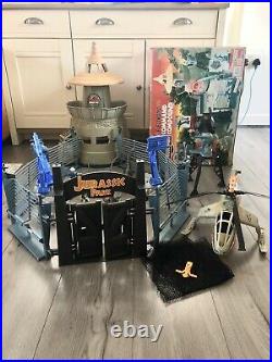 Original Kenner Jurassic Park Command Playset Bundle With Extras Very Rare Boxed
