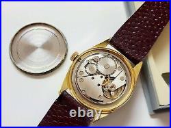 Original PRIM DIPLOMAT 17J with Box Rare Men's Mechanical Watch Czechoslovakia