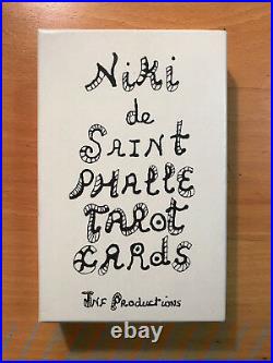 Original Serigraph Tarot Cards Set/Box by Niki de Saint Phalle 2002 RARE