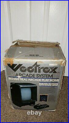 Original Vectrex Arcade System with Controller (1982 Rare Console!) With box