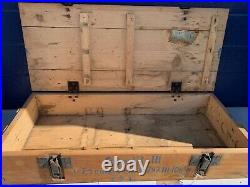 Original WW2 German Army Wooden Box RARE Pak 38 75mm KwK Box
