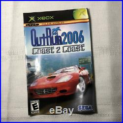 OutRun 2006 Coast 2 Coast Original Microsoft Xbox Rare Complete in Box Mint