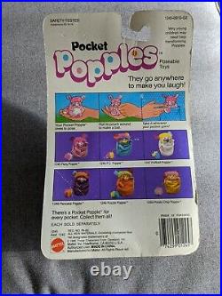 POPPLES pocket mini, Party Popple #1245 MATTEL 1986 Vtg Rare In Box