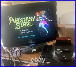 Phantasy Star (Sega Master System, 1988) Cartridge & Original Box Rare