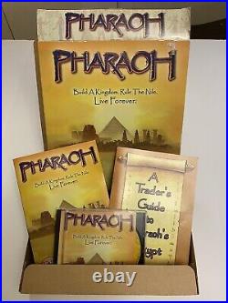 Pharaoh (PC, 1999) by Sierra Original Big Box Release Original RARE Complete Set