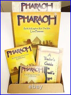 Pharaoh (PC, 1999) by Sierra Original Big Box Release Original RARE Complete Set