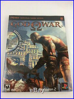 Playstation 2 (PS2) God of War Press Kit, Near Complete In Original Box RARE