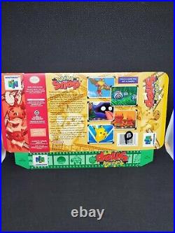 Pokemon Snap Nintendo 64 Rare Box For Display Only N64 Original Price Sticker