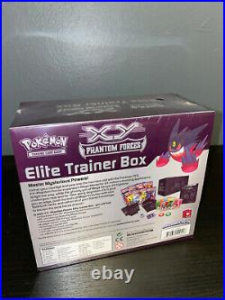 Pokemon Xy Phantom Forces Elite Trainer Box Gengar Sealed Original 2014 Rare