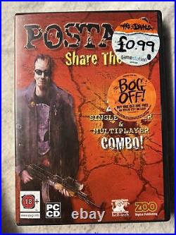 Postal 2 Share The Pain DVD Box Edition PC rare
