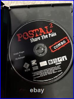 Postal 2 Share The Pain DVD Box Edition PC rare