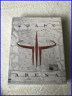 QUAKE III 3 ARENA Pc Cd Rom Original BIG BOX Version Brand New & Sealed Rare