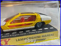 RARE! 143 Dinky Toys Meccano #189 Diecast Lamborghini Marzal Original Box 1968