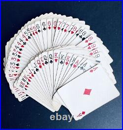 RARE 1906 No. 500 Good Luck Swastika 63 Playing Cards Full Deck original box