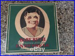 RARE 1920s ORIGINAL BABE RUTH UNDERWEAR BOX WORLD SERIES VINTAGE OLD GLOVE