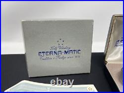 RARE 1960 Eterna-Matic Self Winding Men's Watch Original Box & Paperwork! READ