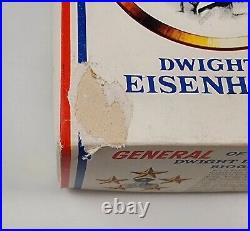 RARE 1968 Marx Dwight D. Eisenhower General of Army Action Figure Original Box