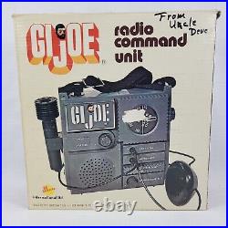 RARE 1975 Hasbro GI Joe Radio Command Unit with Original Box (read description)