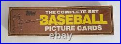 RARE! 1982 Topps Baseball Factory Sealed Complete Set in the Wood Grain Box