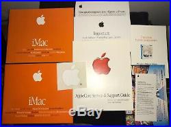 RARE 1999 APPLE iMac G3 400 DV BLUEBERRY COMPLETE in Original BOX TESTED NICE