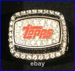 RARE 2011 TOPPS Diamond Anniversary Ring Only 60 Made Mint In Original Box