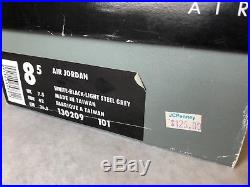 RARE Air Jordan 10 Steel Grey 1994 OG X Size 8 Original Box NEW VINTAGE TOE CAP