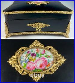 RARE Antique French Jewelry Box, Chocolatier's Confection Casket, Boissier PARIS