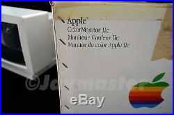 RARE Apple IIc Color Monitor Model A2M4043 withoriginal box, tested, working