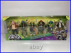 RARE Box Set 6 Figures TMNT Out of the Shadows MUTANT MELEE Ninja Turtles Movie