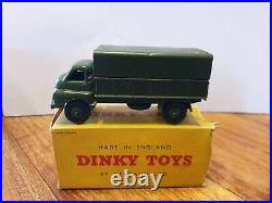 RARE Dinky No 621 Bedford 3 Ton Army Truck VNM in Original Box