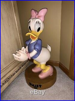 RARE Disney Big Fig Figurine Daisy Duck with Original Box