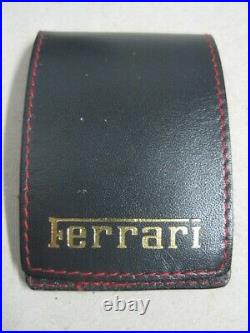 RARE Ferrari / Cartier Cigar Cutter with original leather pouch original box
