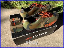 RARE Giro Empire CAMO MTB Shoes EU 42 US 8.75/9 with original box 062/400