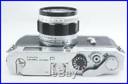 RARE! Good CANON P Camera & 50mm f1.4 Lens with Original BOX From JAPAN