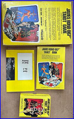 RARE JAMES BOND 007 Tarot Game Live And Let Die 1973 Original Box