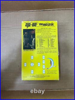 RARE JAMES BOND 007 Tarot Game Live And Let Die 1973 Original Box